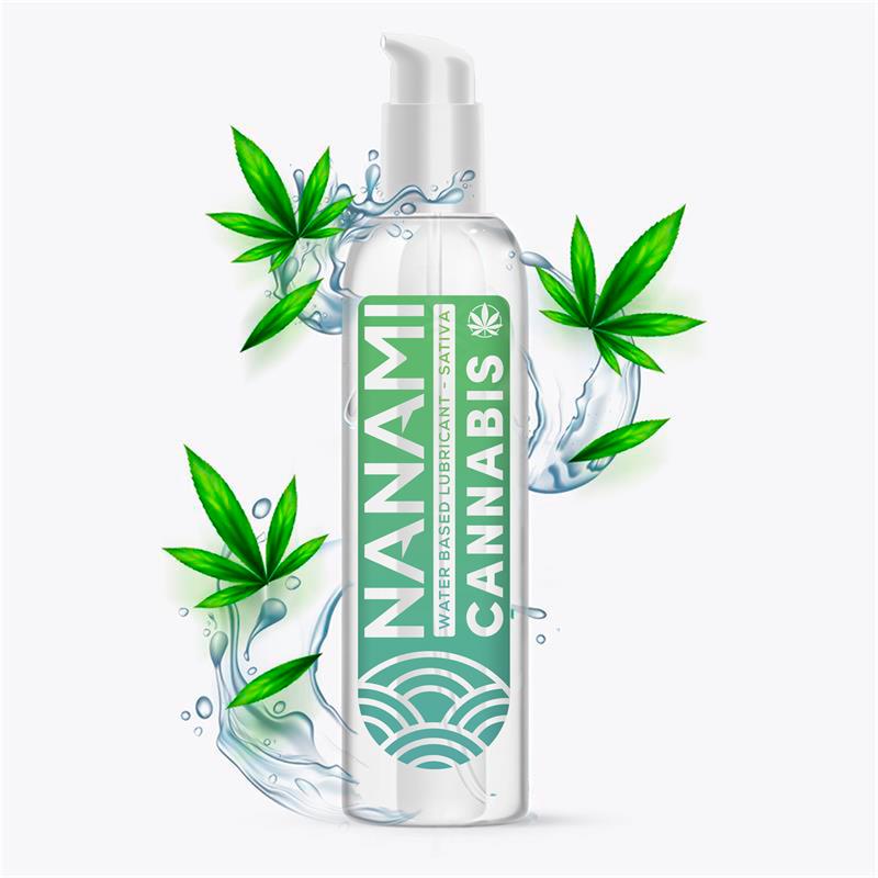 NANAMI Lubricante Base de Agua Cannabis 150 ml