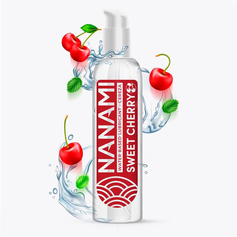 NANAMI Lubricante Base de Agua Cereza Dulce 150 ml