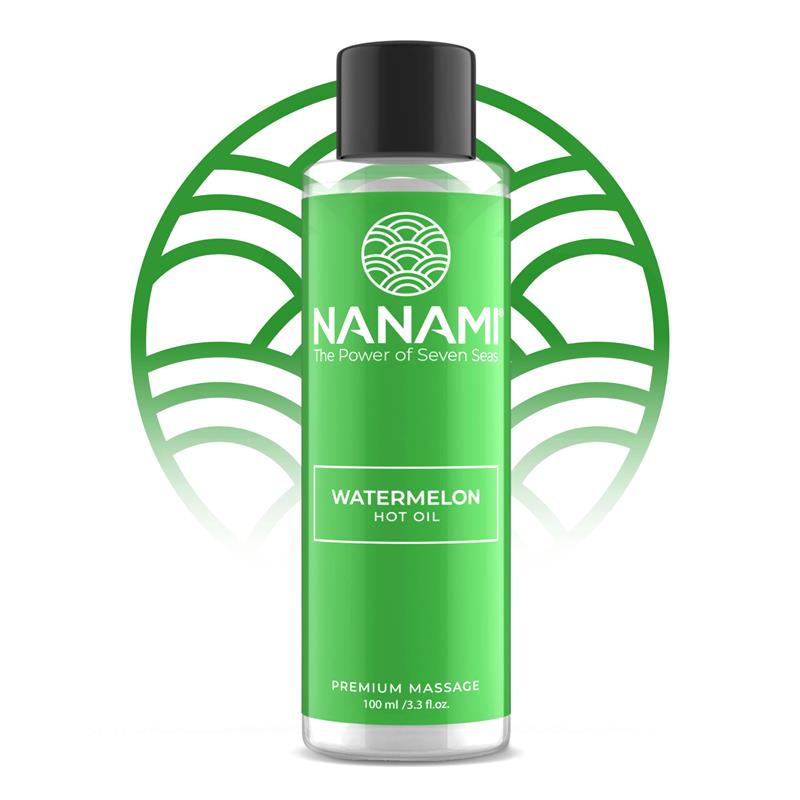 NANAMI Nanami Aceite de Masaje Efecto Calor Aroma a Sandía 100ml