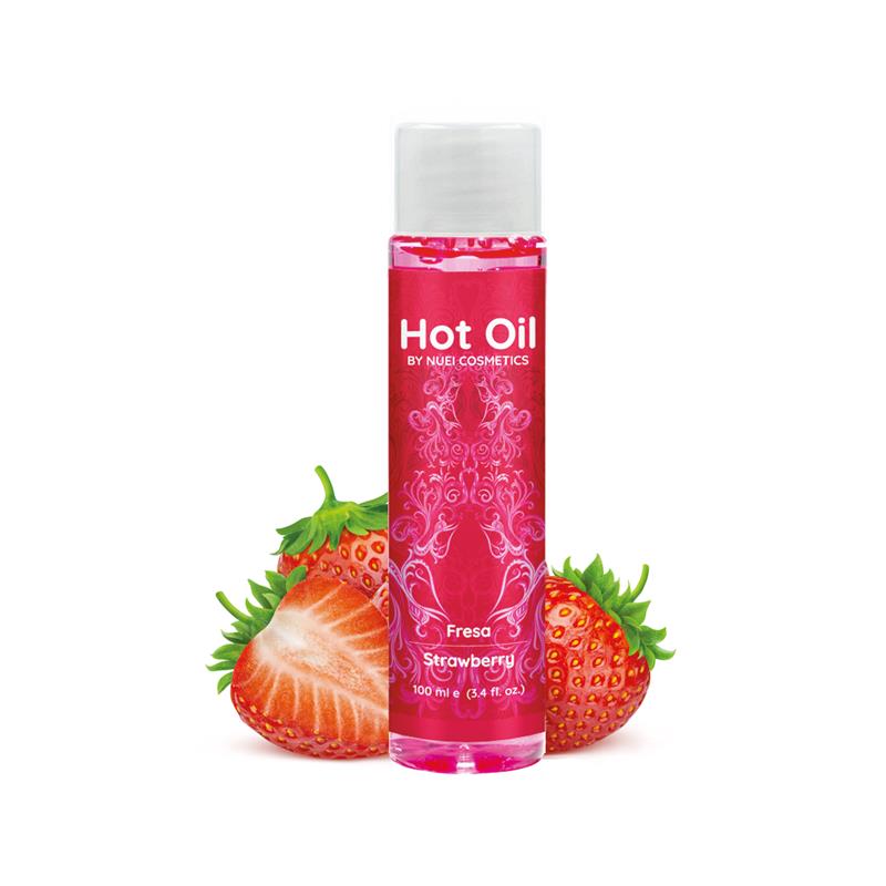 NUEI COSMETICS Nuei Aceite Hot Oil Efecto Calor Fresa 100 ml