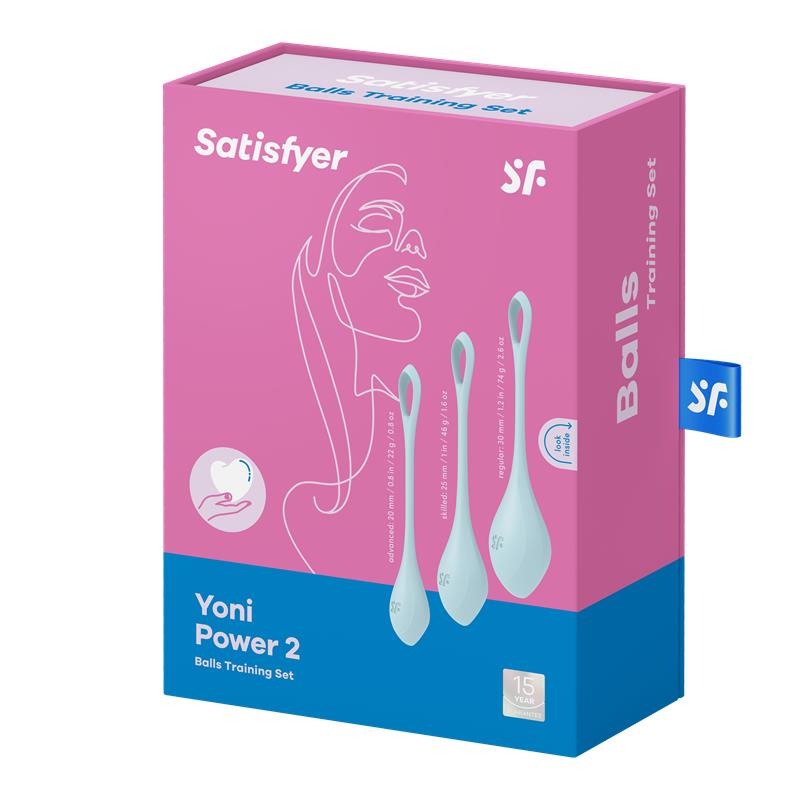 SATISFYER Yoni Power 2 Azul claro