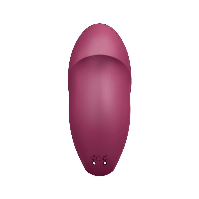 SATISFYER Tap and Climax 1 Vibrador y Tapping Rojo