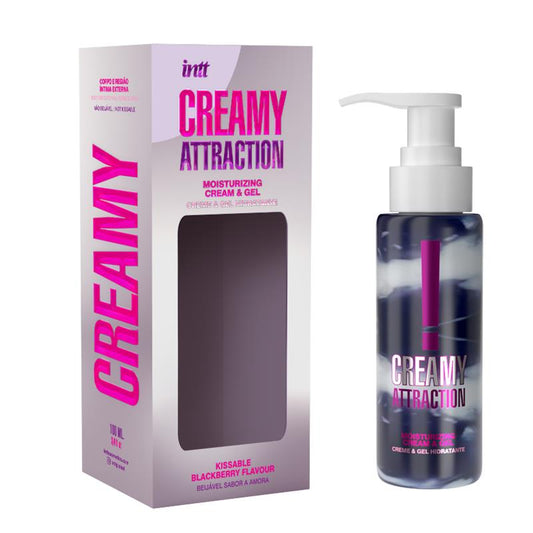 INTT Crema y Gel Besable Sabor Mora 100 ml