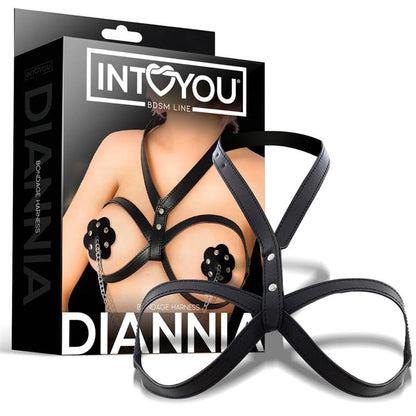 INTOYOU BDSM LINE Diannia Arnés de Pecho Bondage
