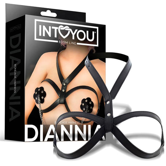 INTOYOU BDSM LINE Diannia Arnés de Pecho Bondage