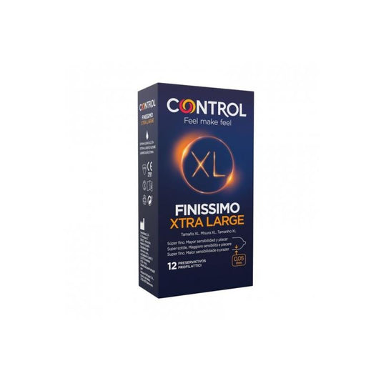 CONTROL Finissimo Xtra Large 12 Uds