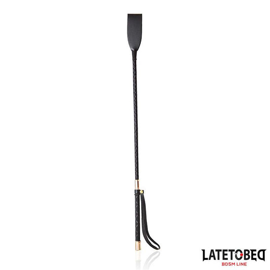 LATETOBED BDSM LINE Fusta Metal Dorado 60 cm
