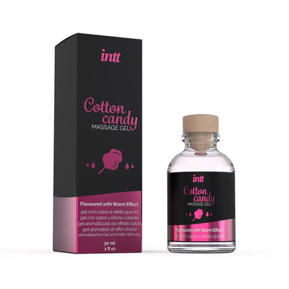 INTT Gel de Masage Efecto Calor Algodón de Azucar 30 ml