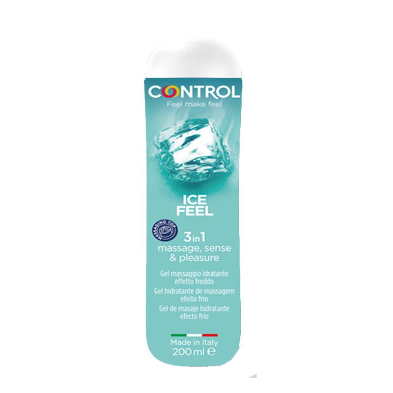 CONTROL Gel de Masaje Ice Feel 200 ml