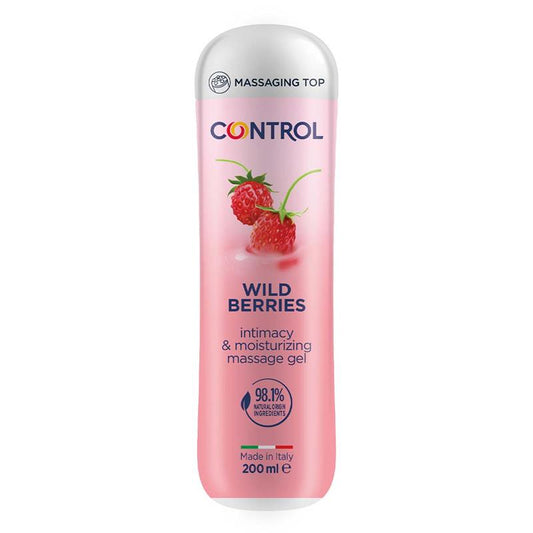 CONTROL Gel de Masaje Wild Berries 200 ml