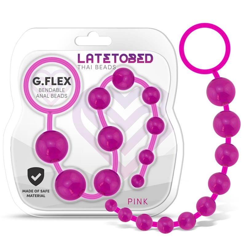 LATETOBED G.Flex Bolas Tailandesas Flexibles Rosa