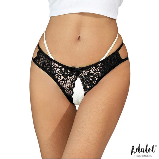 ADALET LINGERIE Hope Braguitas Entrepierna Abierta Negro