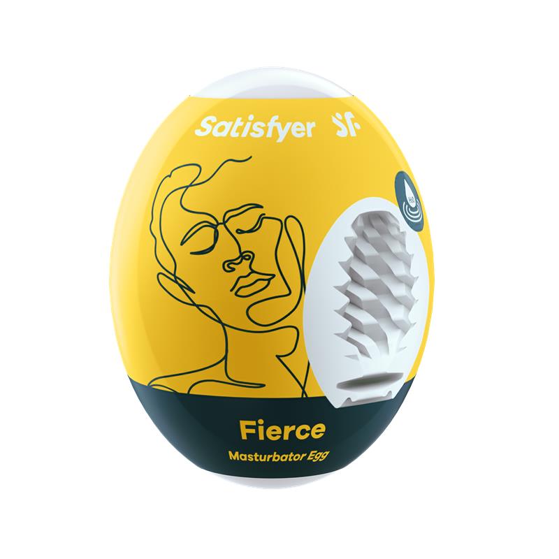 SATISFYER Huevo Masturbador Unidad Fierce Hydro-Active