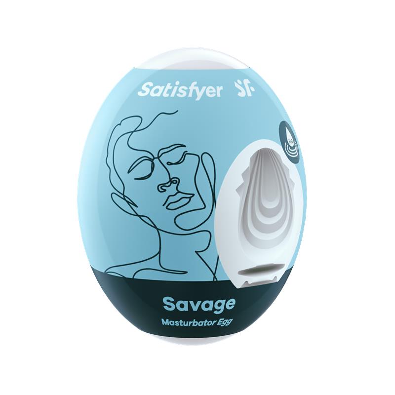 SATISFYER Huevo Masturbador Unidad Savage Hydro-Active
