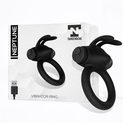 TARDENOCHE Neptune Anillo Vibrador Silicona Recargable USB