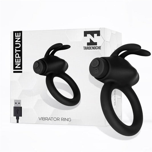 TARDENOCHE Neptune Anillo Vibrador Silicona Recargable USB