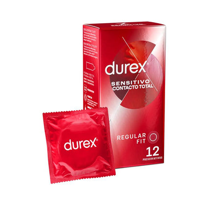 DUREX Preservatviso Sensitivo Contacto Total 12ud