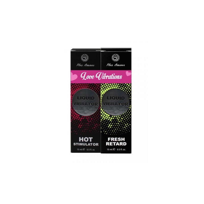 SECRET PLAY Love Vibrations Efecto Calor y Retardante Frío