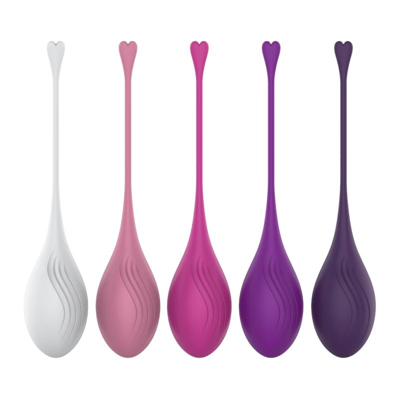 A-GUSTO Set de 5 Bolas Kegel Diferentes Pesos
