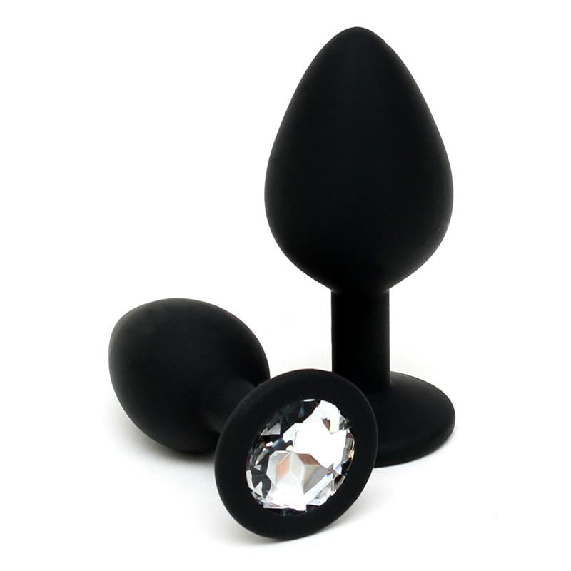 LATEX PLAY Set de Dos Plugs Anales Silicona