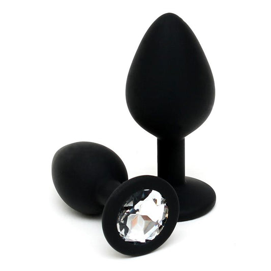 LATEX PLAY Set de Dos Plugs Anales Silicona
