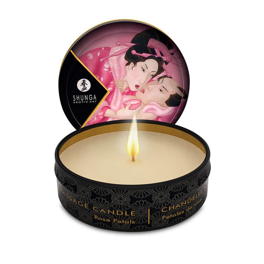 SHUNGA Shunga Mini Espelma de Massatge Afrodisíaca Rosa