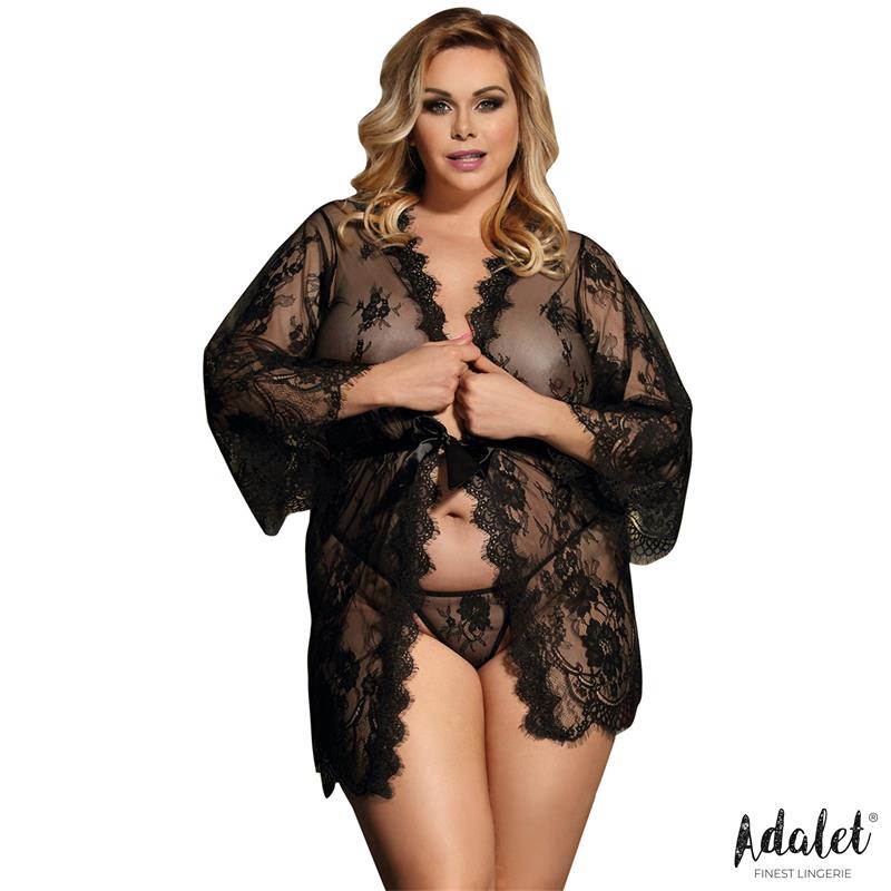 ADALET LINGERIE Sora Peignoir de Manga Larga Talla 44-46