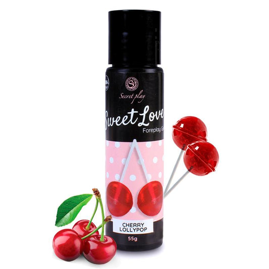 SECRET PLAY Sweet Love Lubricante Cereza Lollipop 60 ml