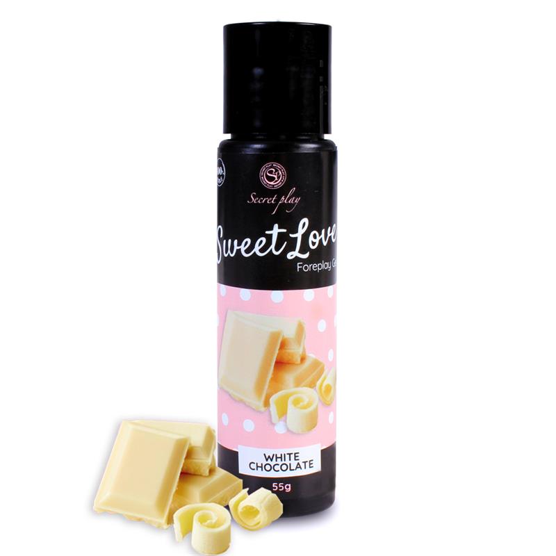 SECRET PLAY Sweet Love Lubricante Chocolate Blanco 60 ml