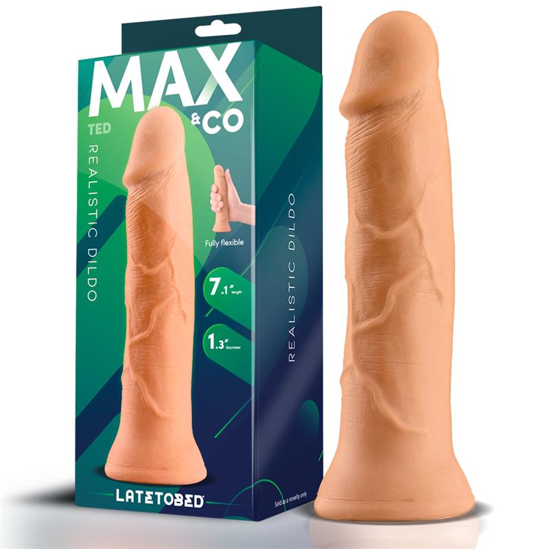 MAX & CO Ted Dildo Realista 7.1 Natural