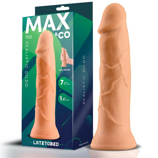 MAX & CO Ted Dildo Realista 7.1 Natural