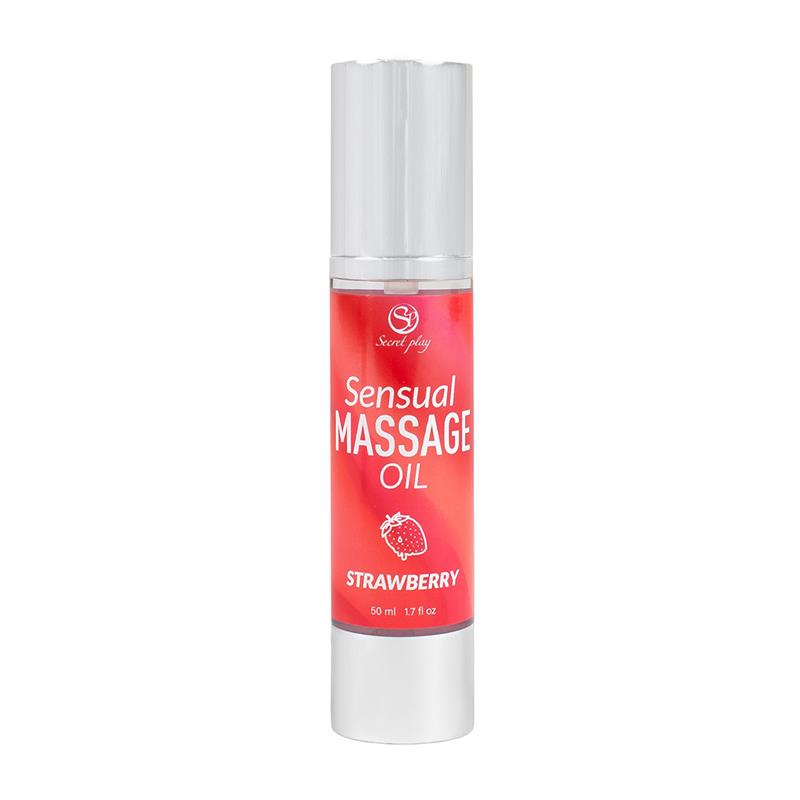 SECRET PLAY Aceite de Masaje Sensual Fresa 50ml