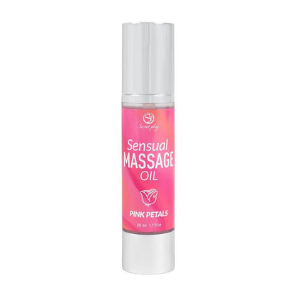SECRET PLAY Aceite de Masaje Sensual Pétalos Rosa 50 ml.
