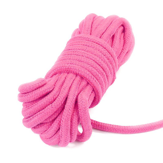 LOVETOY Cuerda Bondage Suave Rosa