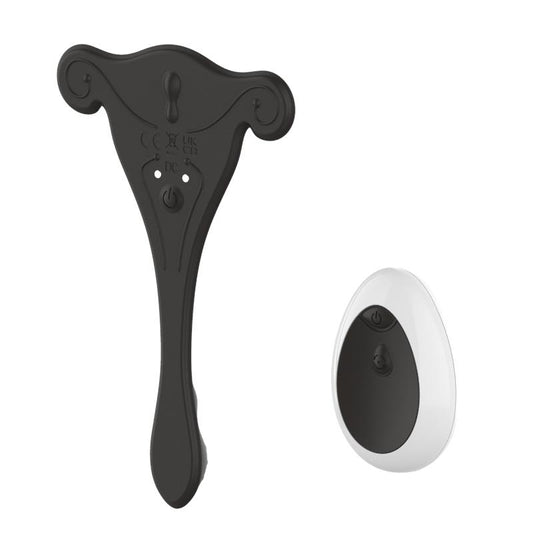 A-GUSTO Estimulador de Braguita con Control Remoto USB Negro