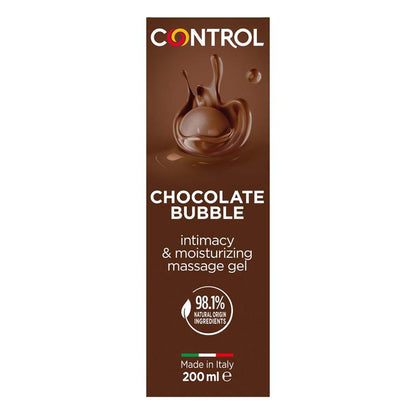 CONTROL Gel de Masaje Bubble Chocolate 200 ml