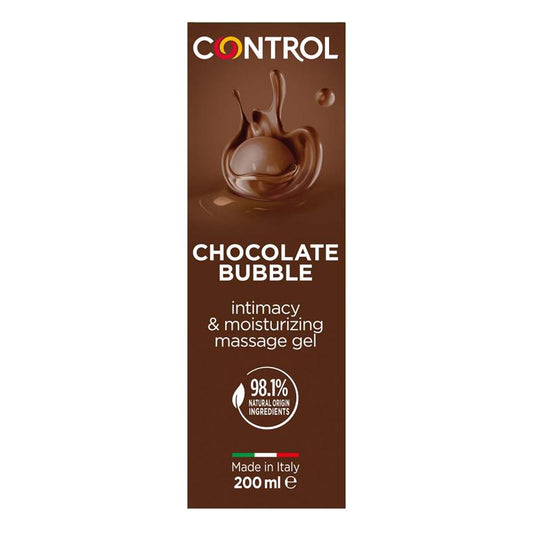 CONTROL Gel de Masaje Bubble Chocolate 200 ml
