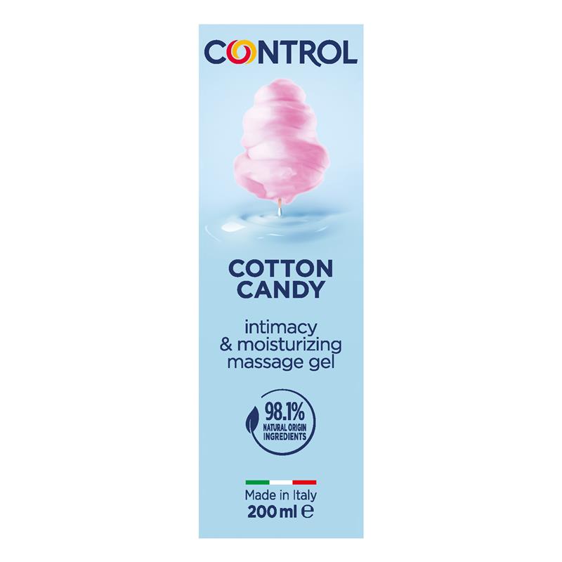 CONTROL Gel de Masaje Cotton Candy 200 ml