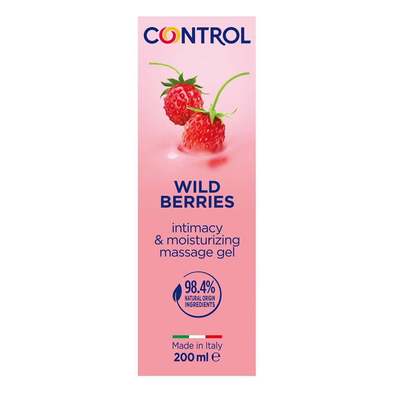 CONTROL Gel de Masaje Wild Berries 200 ml