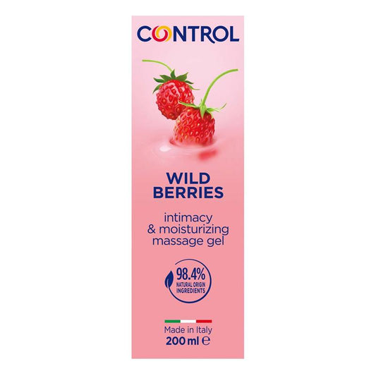 CONTROL Gel de Masaje Wild Berries 200 ml