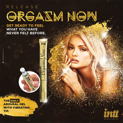 INTT Gel Sensibilizante con Punta Vibradora Orgasm Now 15 ml