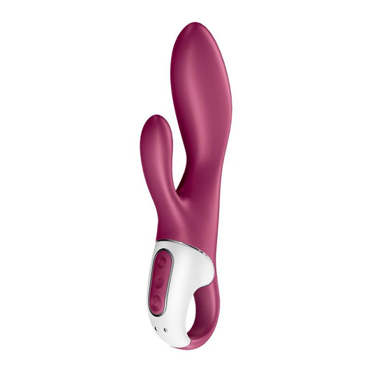 SATISFYER Heated Affair Vibrador con Función de Calor Punto G USB Silicona