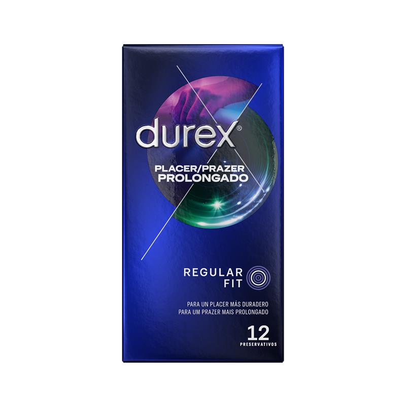 DUREX Preservativos Placer Prolongado 12ud
