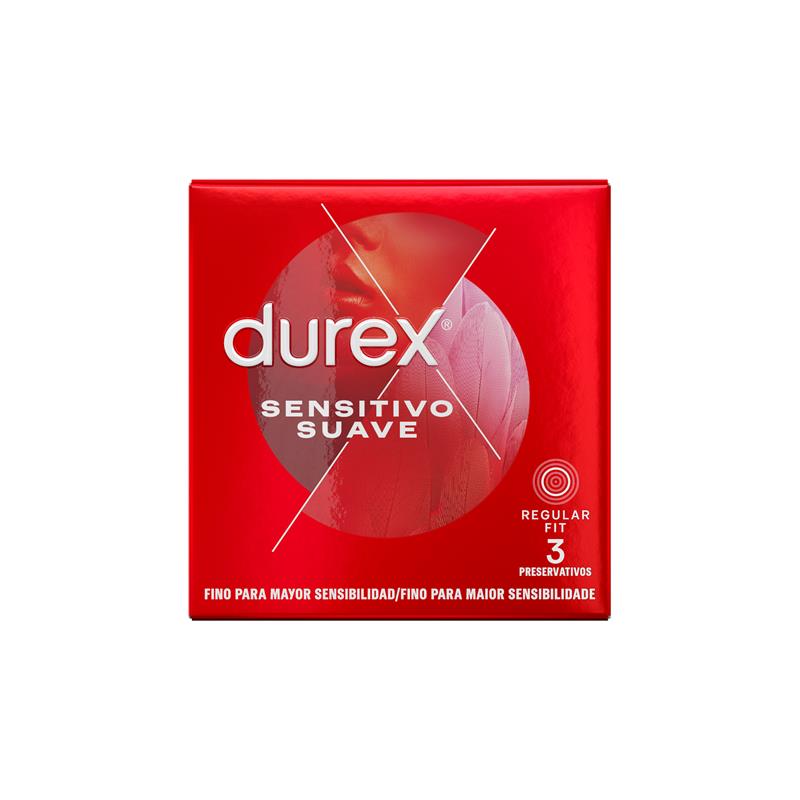 DUREX Preservativos Sensitivo Suave 3ud