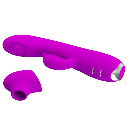 PRETTYLOVE Regina Vibrador con Succión y Tapping