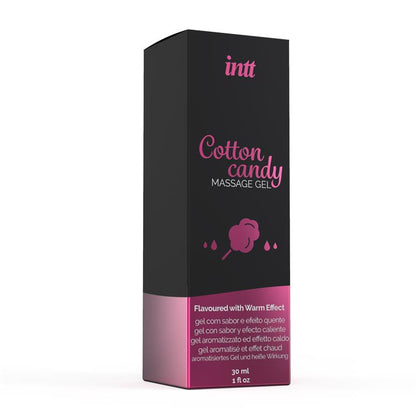 INTT Gel de Masage Efecto Calor Algodón de Azucar 30 ml