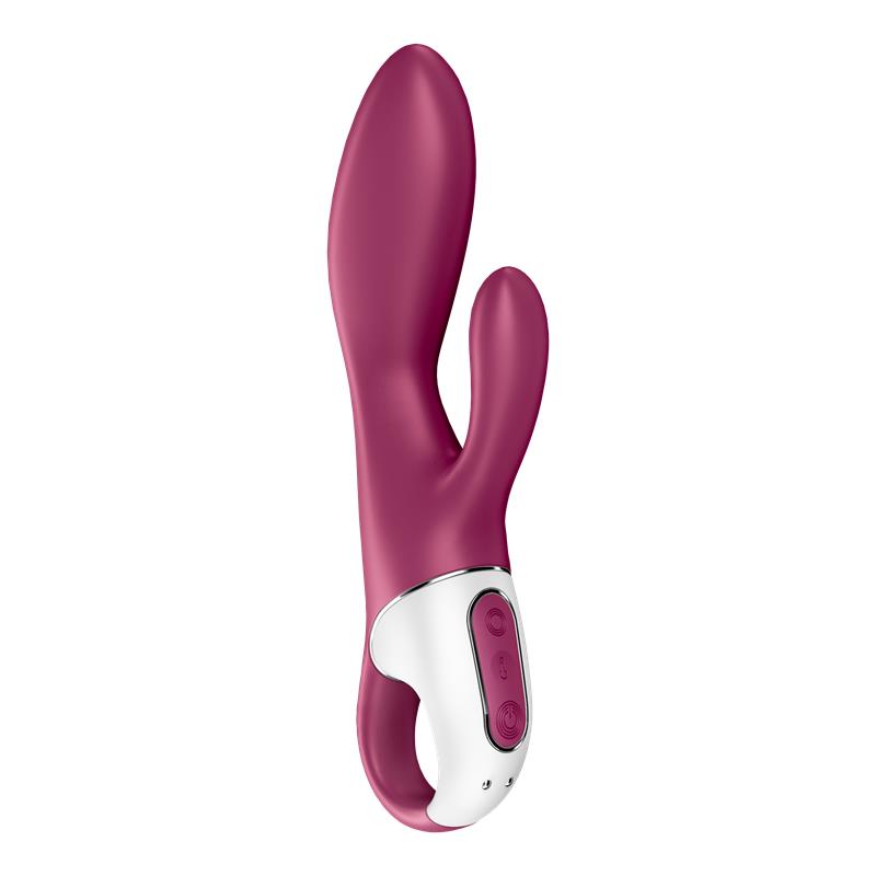 SATISFYER Heated Affair Vibrador con Función de Calor Punto G USB Silicona