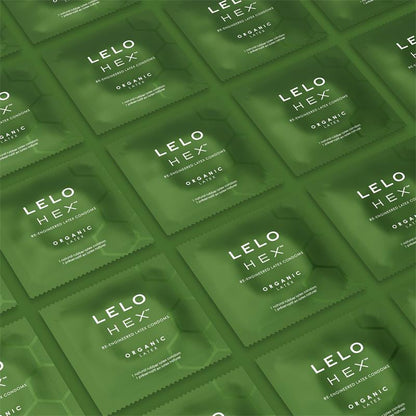 LELO HEX Condoms Organic 3 unidades