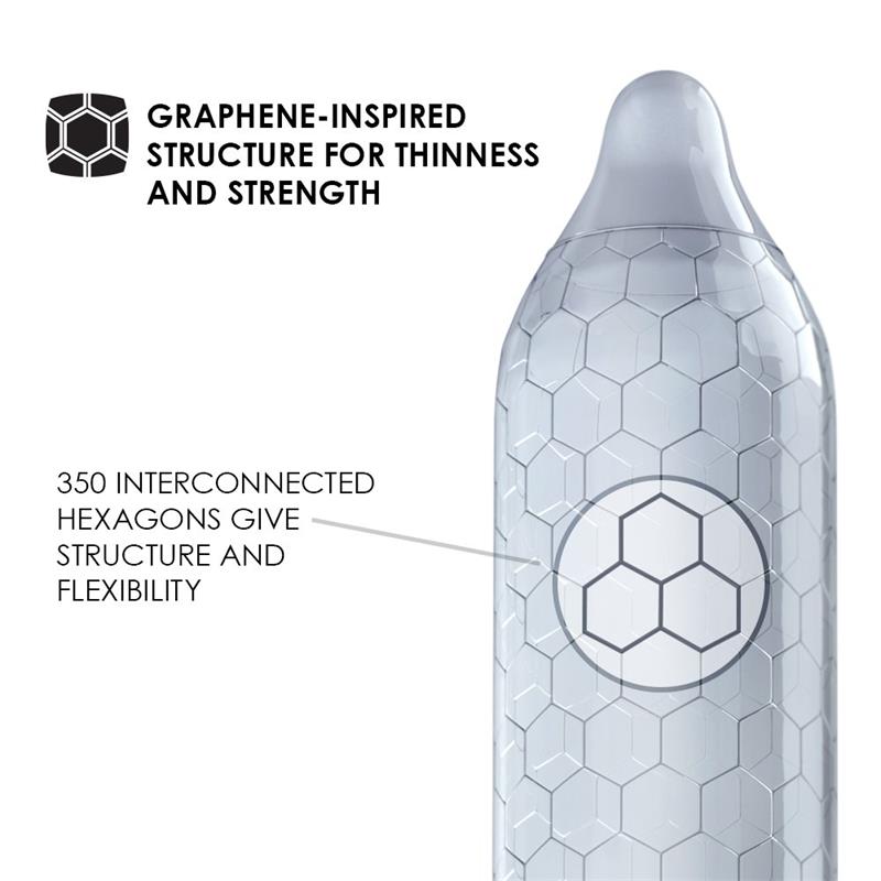 LELO HEX RESPECT XL Preservativos 3 Pack