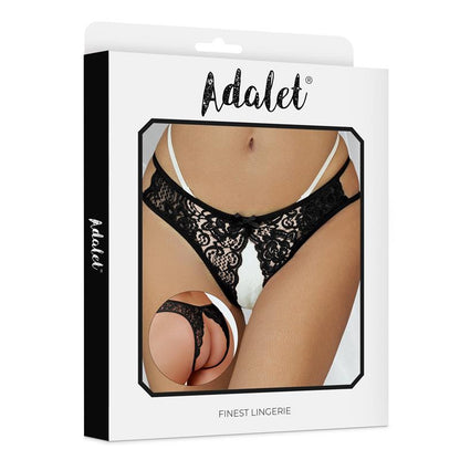 ADALET LINGERIE Hope Braguitas Entrepierna Abierta Negro